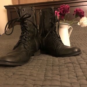 Steven Madden black boots